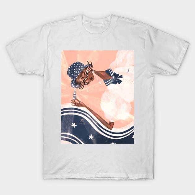 Lighthouse T-Shirt by valentyna mohylei